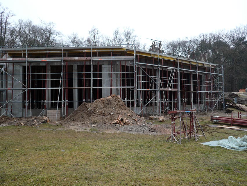 Deckenschalung Montage